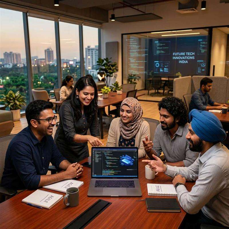 Hiring top IT talent in Ahmedabad, diverse tech team